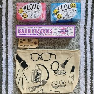 Emoji Luxe Soaps+Brooklyn Made Maptote Bag